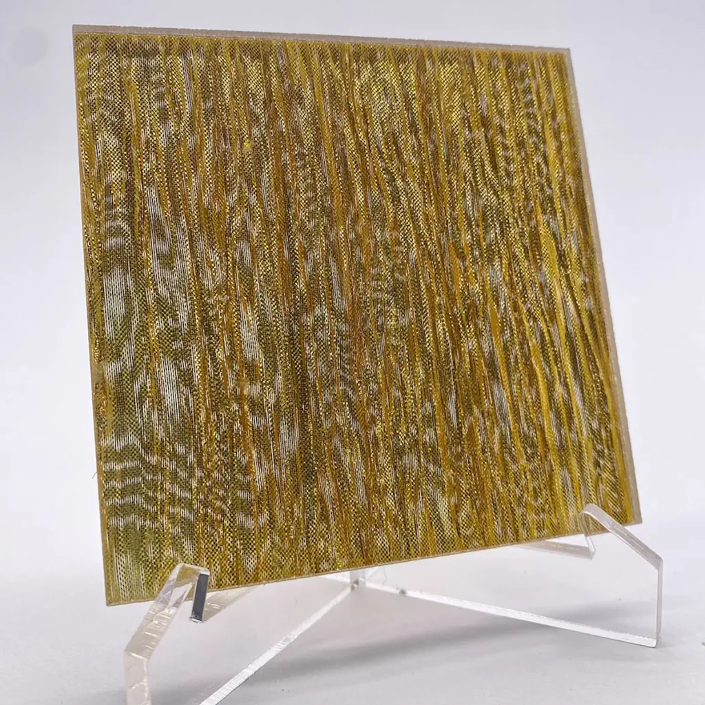 Laminiertes Glas mit Designeinlage 2