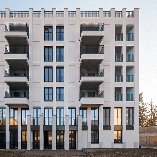 Faserbeton Warmweiß 1