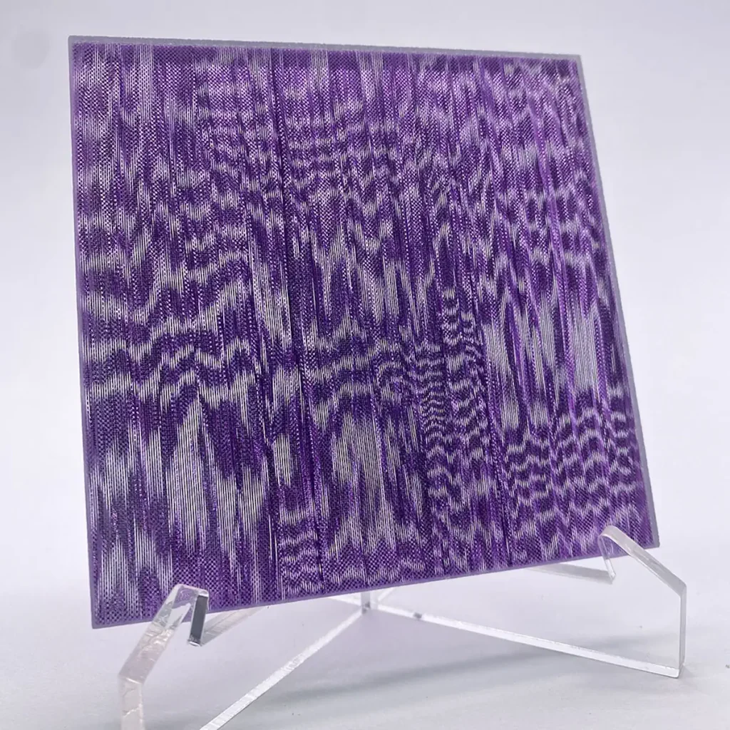 Laminiertes Glas mit Designeinlage 2
